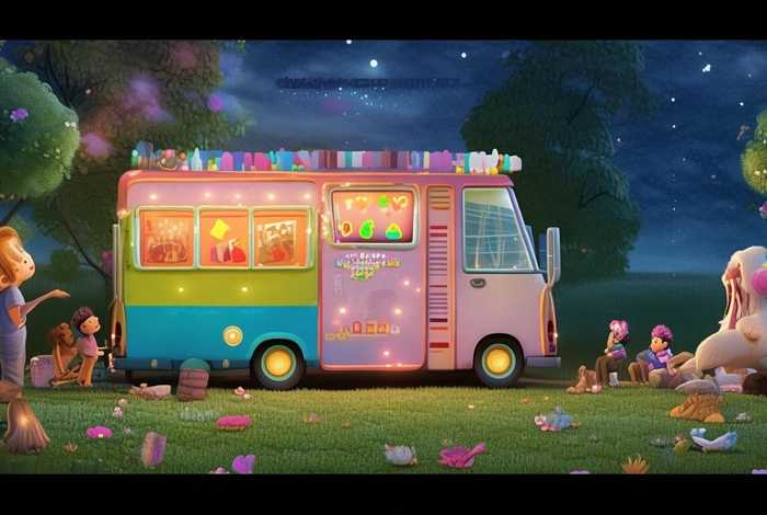 冰淇淋车睡前故事；冰淇淋故事睡前故事