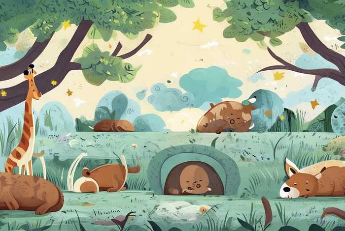 动物怎样睡觉的有趣故事，动物怎样睡觉的有趣故事有哪些