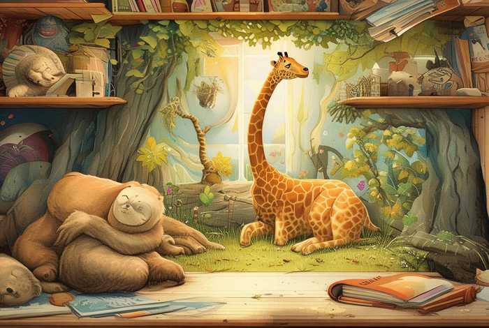 动物是怎样睡觉的绘本、动物们是怎样睡觉的绘本