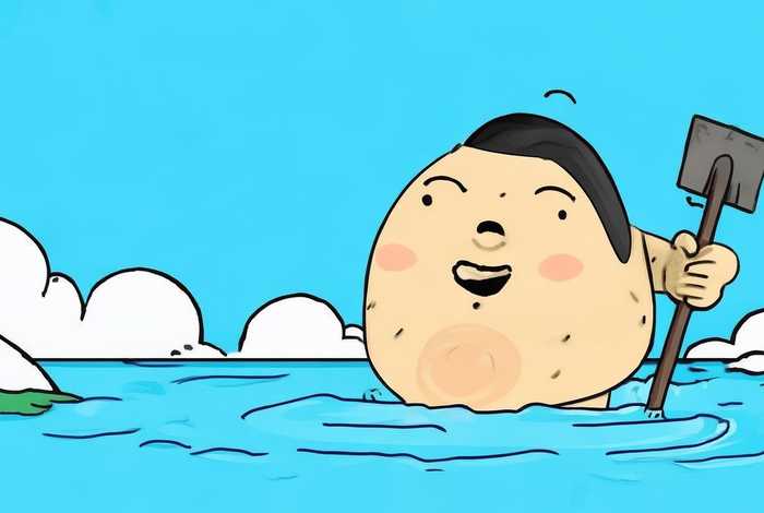 大禹简单儿童画，大禹儿童简笔画最简单