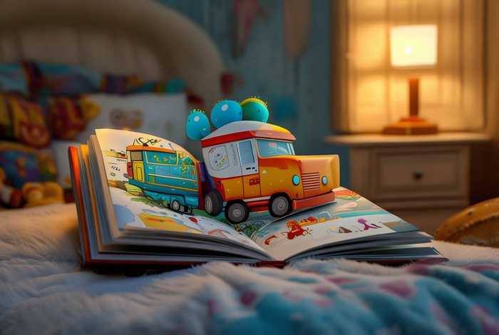 宝宝睡前故事大卡车，睡前故事大卡车的故事