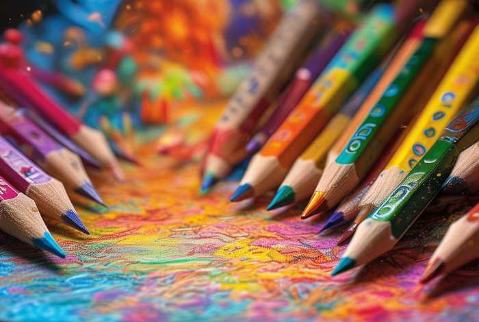 彩色铅笔儿童故事；彩色铅笔绘本故事