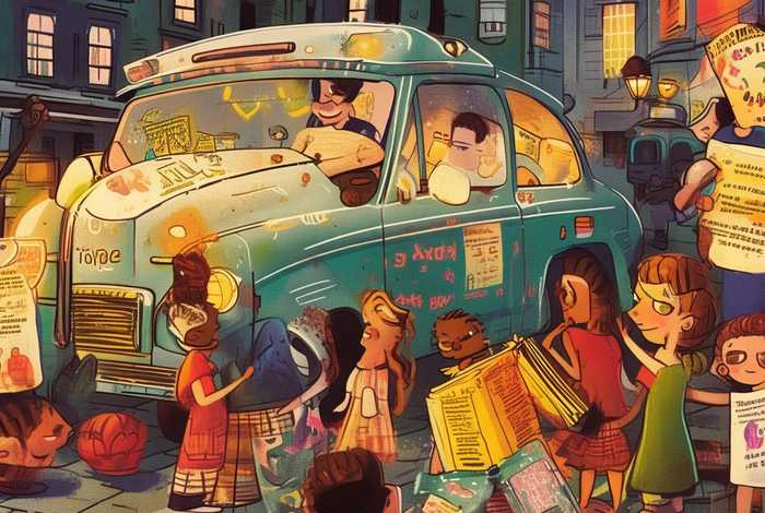 出租车的故事 出租车的故事绘本