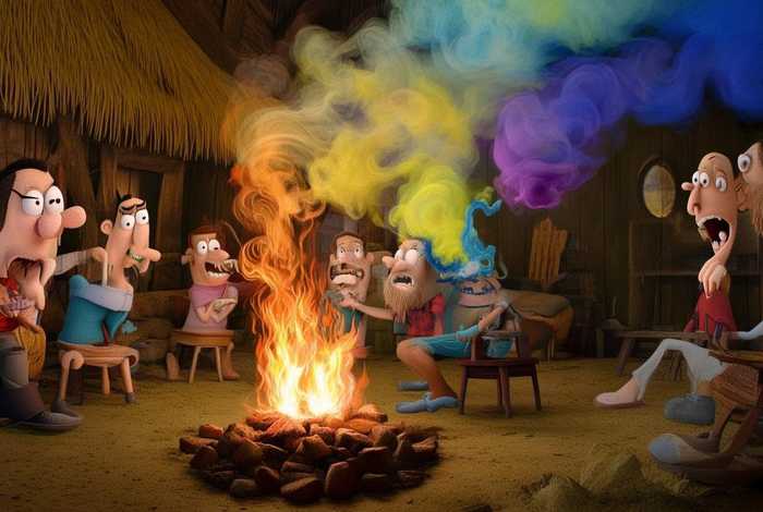 抽烟故事搞笑、抽烟故事搞笑版