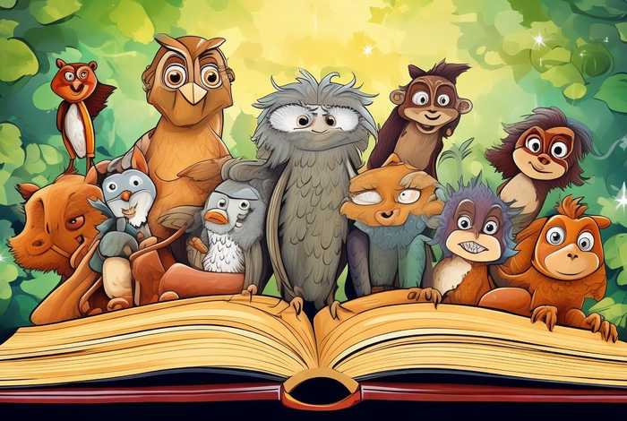 动物儿童故事书（动物大全故事书）