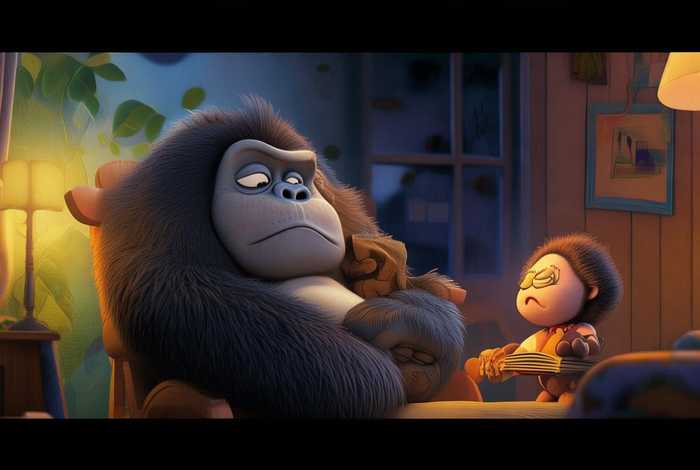 大猩猩睡前故事朗读 大猩猩睡前故事朗读视频