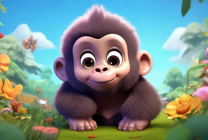 大猩猩儿童动画视频好看视频在线看，大猩猩幼儿动画视频