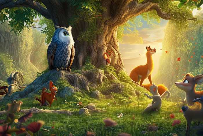 动物故事新编（动物故事新编300字）