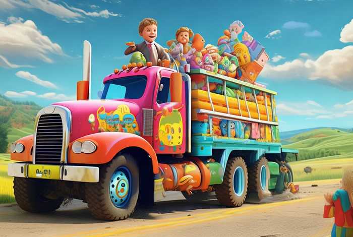 大货车拉货的儿童故事 大货车的故事幼儿故事文字