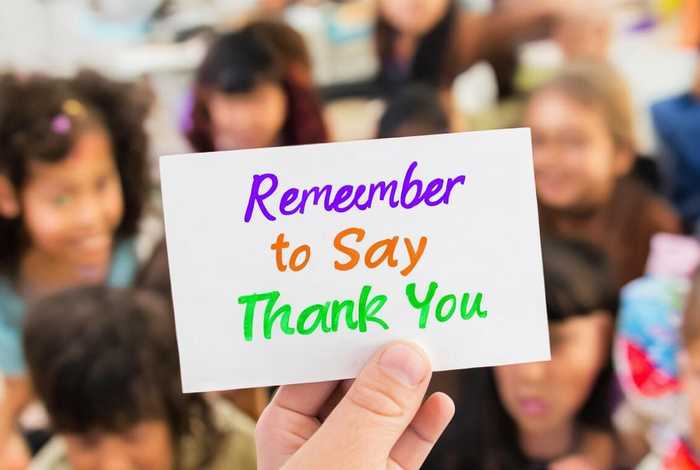 别忘了说谢谢英文 别忘了说谢谢英文怎么写