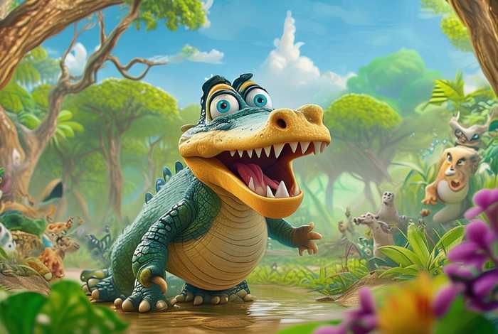 儿童鳄鱼故事大全搞笑幽默 幼儿鳄鱼故事大全