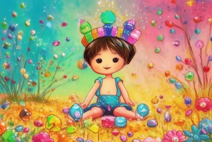 宝石儿童画（宝石幼儿简笔画）