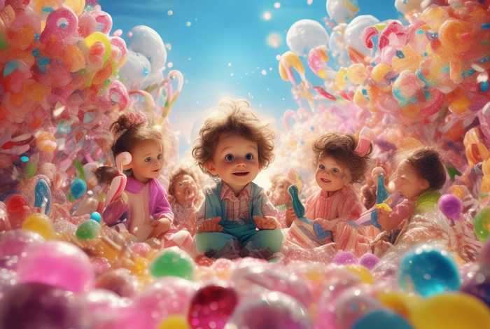 儿童讲糖果故事；给我讲糖果的故事