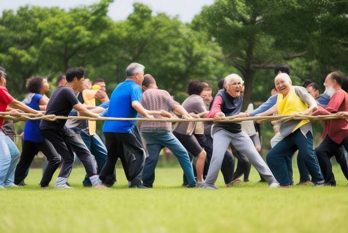 拔河绘本故事；绘本故事拔河比赛