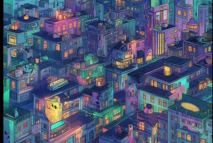 城市拟人化的动漫图片、城市拟人化的动漫图片高清