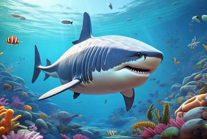 大鲨鱼绘本故事 - 大鲨鱼绘本故事视频