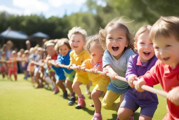 拔河比赛幼儿绘本故事（幼儿园小班拔河比赛绘本故事）