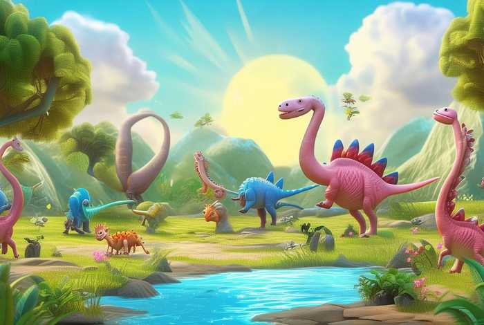 儿童讲故事恐龙世界 恐龙世界幼儿故事