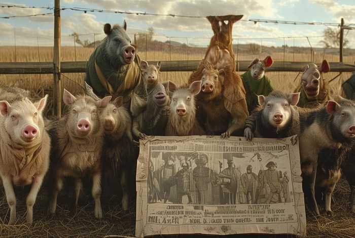 动物庄园的故事 - 动物庄园的故事简介