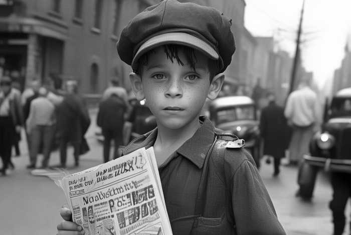 报童故事视频纪录片（电影,报童）