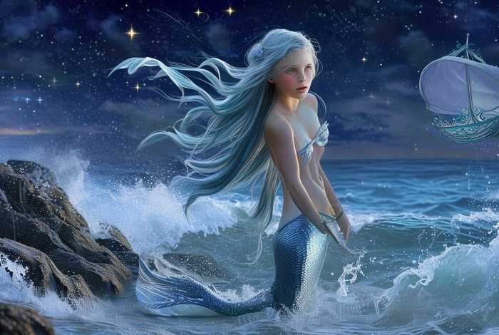 宝宝睡前故事海的女儿（海的女儿睡前故事文字版）