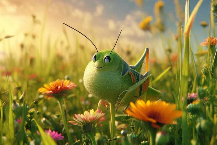 大肚子蝈蝈的故事完整版；大肚子蝈蝈的故事启示