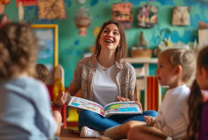 儿童讲故事的教育性是指 - 幼儿教师讲故事给孩子听的教育方式属于