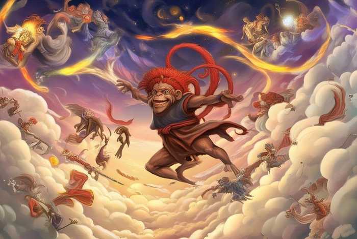 大闹天宫儿童故事文字版 - 大闹天宫的故事文字版