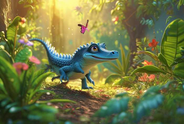 儿童鳄鱼故事 鳄鱼的幼儿故事