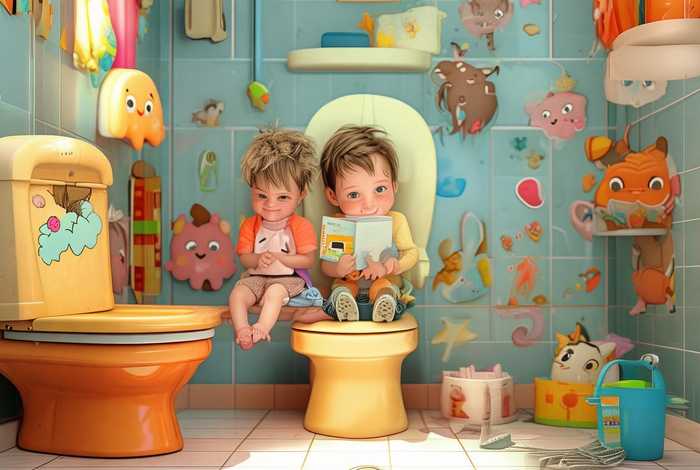 儿童马桶故事 儿童3-6岁马桶的故事