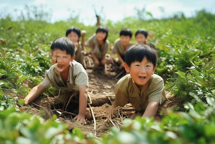 地道战故事儿童版；儿童版地道战全集