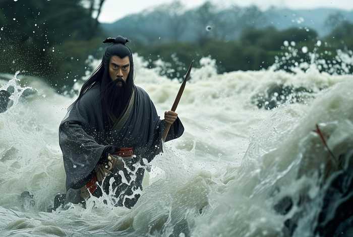 大禹治水的故事怎么画、大禹治水的故事怎么画简单