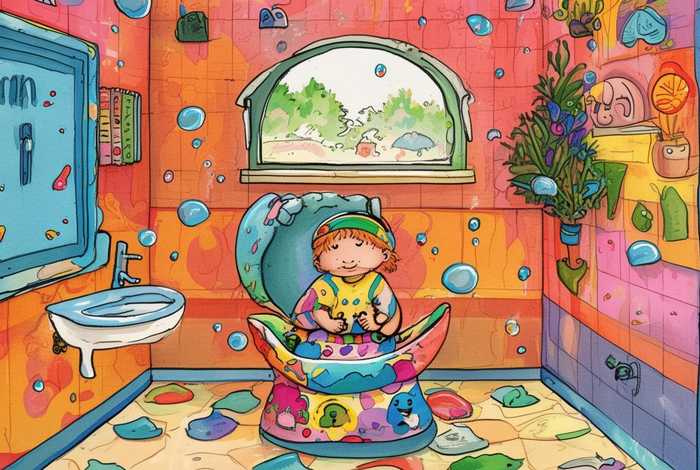 儿童马桶绘本故事（儿童马桶绘本故事书）