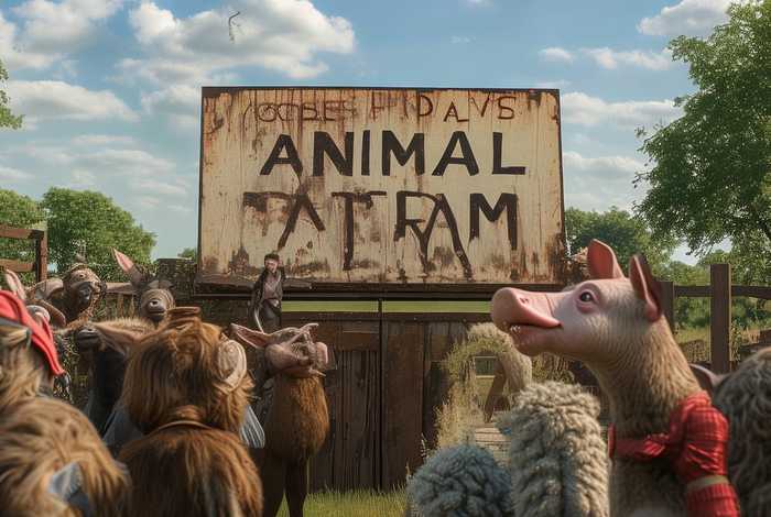 动物庄园经典故事 动物庄园经典故事简短