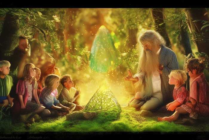 宝石 儿童故事 宝石的传说故事