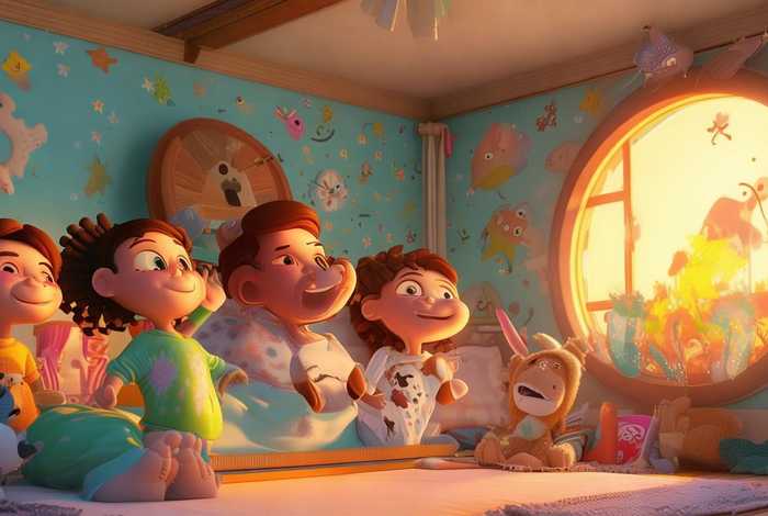 儿童起床故事；幼儿园起床故事