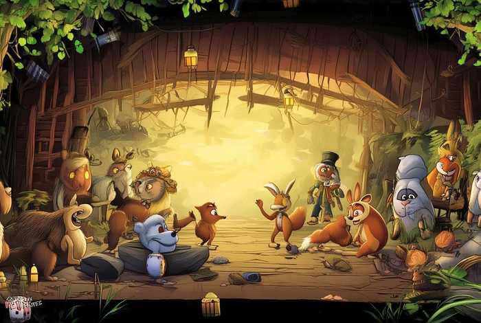 动物村的故事 - 动物村的故事剧本