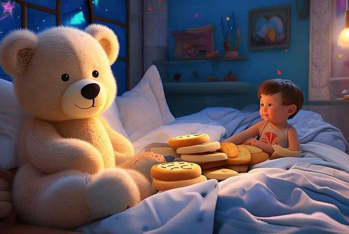 宝宝睡前故事小熊数面包（小熊数面包的故事在线听）