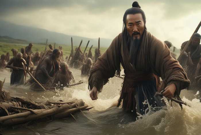 大禹治水儿童文学故事；大禹治水故事文字版