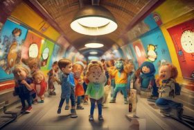 地铁故事儿童启蒙版，有关地铁的幼儿故事