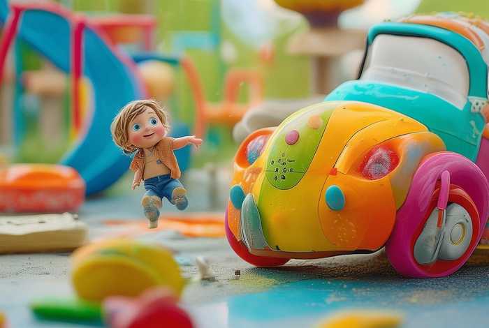 变大变小的儿童故事 - 变大变小的汽车 故事教案