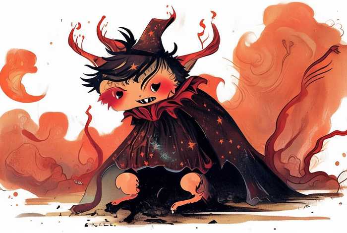 恶魔绘本、绘本小恶魔 恶魔绘本、绘本小恶魔
