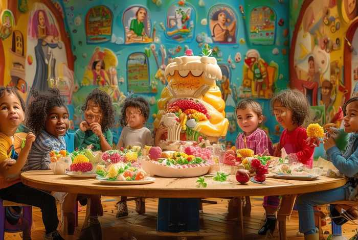 儿童趣味吃饭简史的故事 吃饭幼儿故事