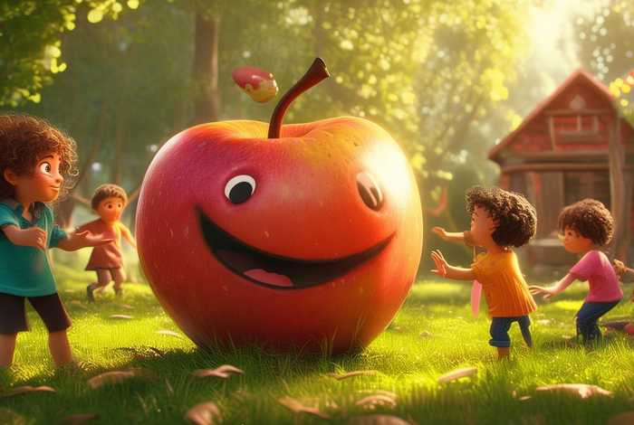大苹果故事童话故事 大苹果故事图片