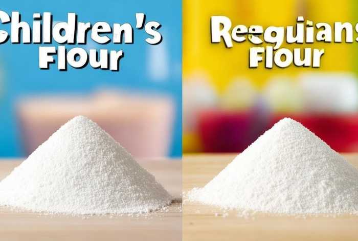 儿童面粉和普通面粉的区别（儿童面粉和普通面粉的区别图片）