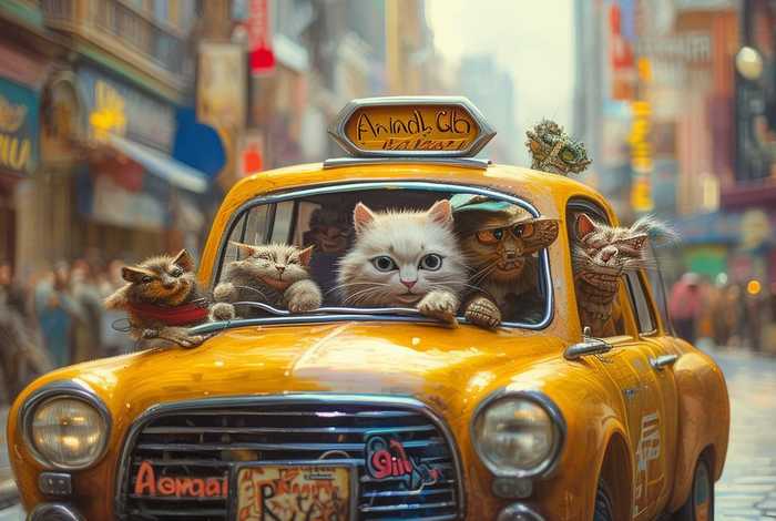 出租车动物故事（出租车动物故事简短）