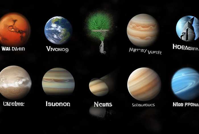 八大行星名字背后的故事、八大行星名字背后的故事是什么