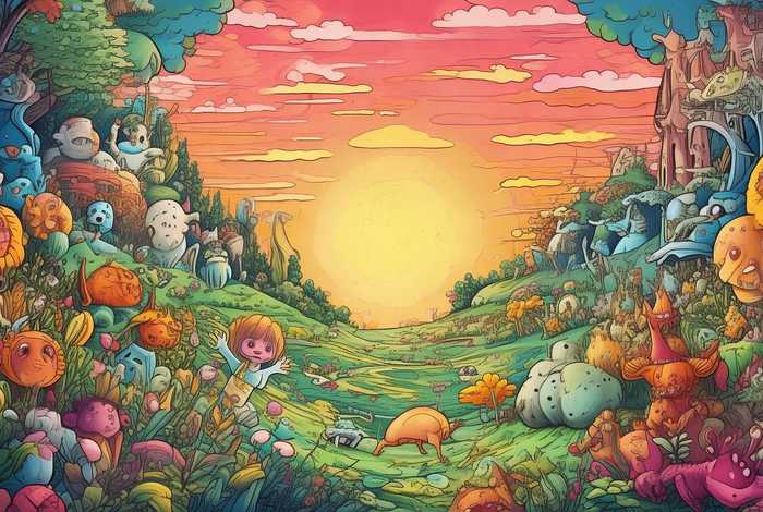 创世纪儿童海报（创世纪系列）