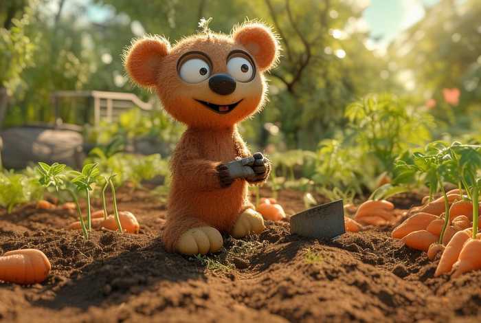 大班语言傻小熊种萝卜、大班语言傻小熊种萝卜教案反思