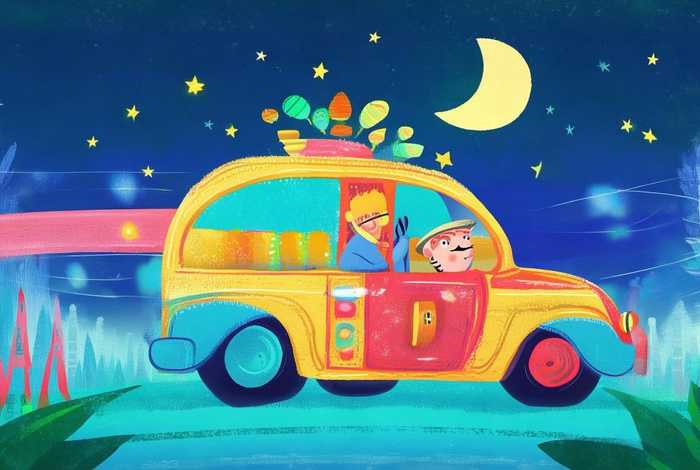 出租车飞飞的故事 出租车的故事 睡前故事